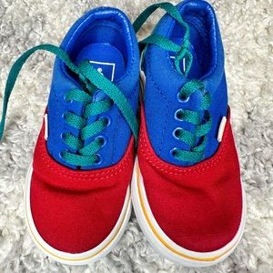 Bright colored vans